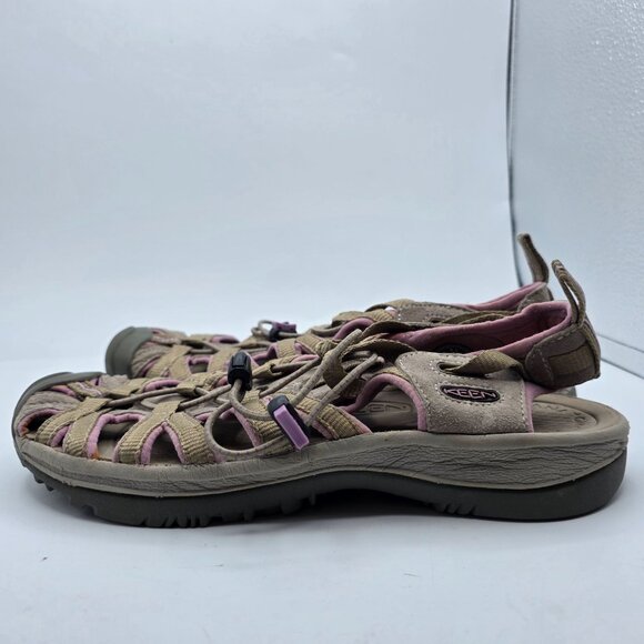 KEEN Whisper Sandals Womens Size 9.5 Brown Pink Sandals Closed Toe Casual Summer - Picture 13 of 13